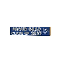 Memphis Tigers 3" x 13" Proud Grad Class of 2025 Block Sign
