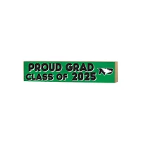 North Dakota 3" x 13" Proud Grad Class of 2025 Block Sign