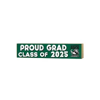 Slippery Rock Pride 3" x 13" Proud Grad Class of 2025 Block Sign