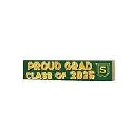 Southeastern Louisiana Lions 3" x 13" Proud Grad Class of 2025 Block Sign