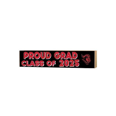 Rutgers Scarlet Knights 3" x 13" Proud Grad Class of 2025 Block Sign