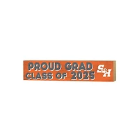 Sam Houston State Bearkats 3" x 13" Proud Grad Class of 2025 Block Sign
