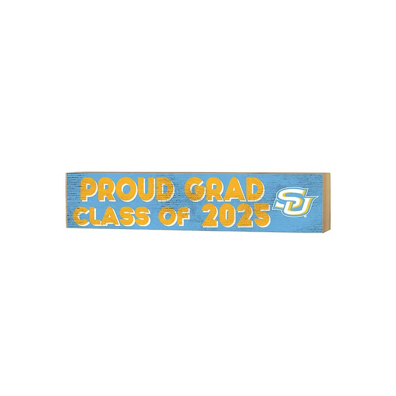 Southern University Jaguars 3" x 13" Proud Grad Class of 2025 Block Sign