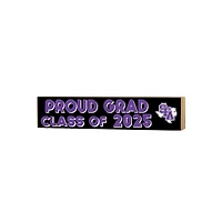 Stephen F Austin Lumberjacks 3" x 13" Proud Grad Class of 2025 Block Sign