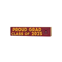 Ursinus Bears 3" x 13" Proud Grad Class of 2025 Block Sign