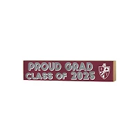 Bellarmine Knights 3" x 13" Proud Grad Class of 2025 Block Sign