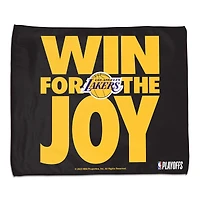 WinCraft Los Angeles Lakers 2025 NBA Playoffs 15" x 18" Rally Towel