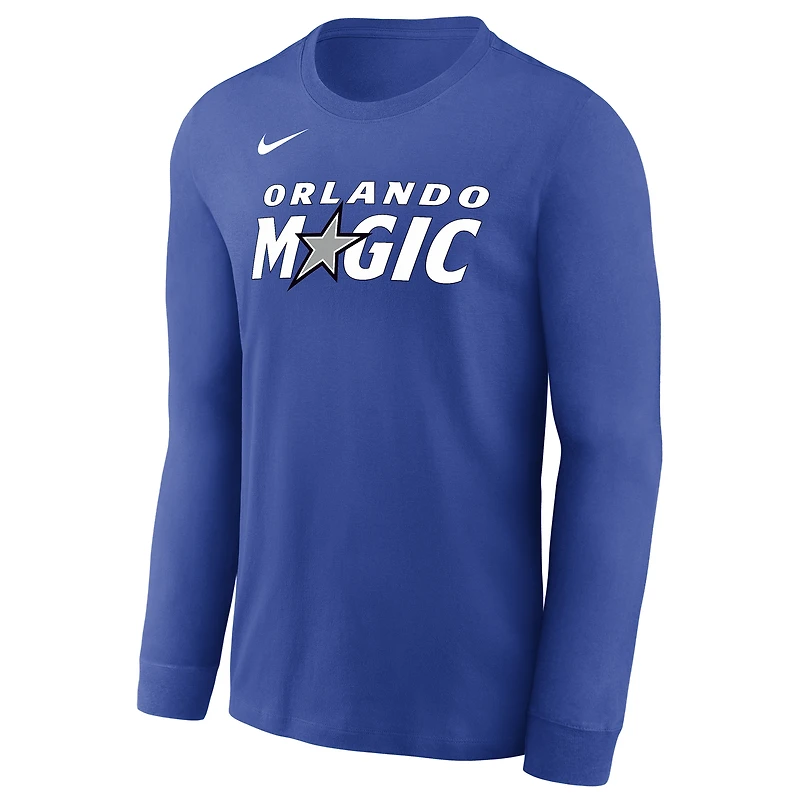 Unisex Nike Royal Orlando Magic Legend Performance Long Sleeve T-Shirt