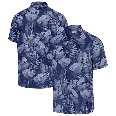Men's Tommy Bahama Navy Dallas Cowboys Coast Nuevo Fronds Camp Button-Up Top