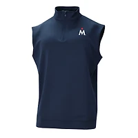 Men's Columbia  Navy Minnesota Twins Omni-Wick Wickhams Hills Quarter-Zip Vest