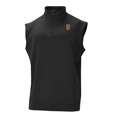 Men's Columbia San Francisco Giants Omni-Wick Wickhams Hills Quarter-Zip Vest
