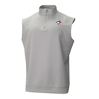 Men's Columbia Toronto Blue Jays Omni-Wick Wickhams Hills Quarter-Zip Vest