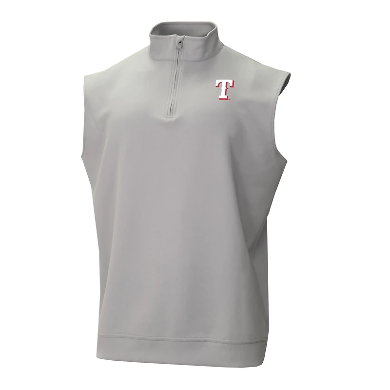 Men's Columbia Texas Rangers Omni-Wick Wickhams Hills Quarter-Zip Vest