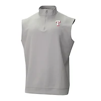 Men's Columbia Texas Rangers Omni-Wick Wickhams Hills Quarter-Zip Vest