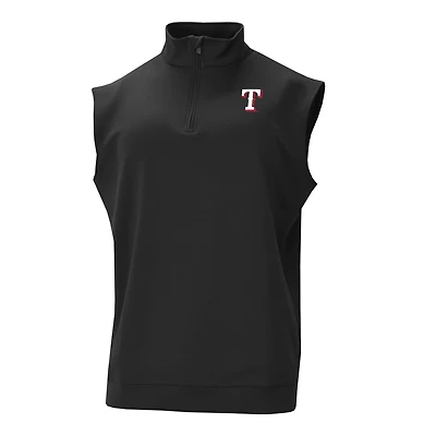Men's Columbia Texas Rangers Omni-Wick Wickhams Hills Quarter-Zip Vest