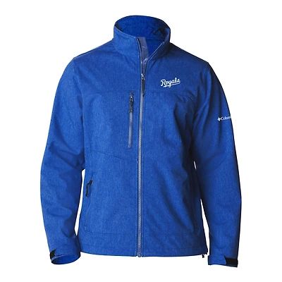Men's Columbia  Royal Kansas City Royals Ascender II Full-Zip Softshell Jacket