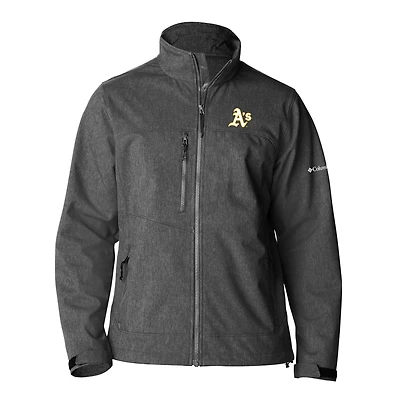 Men's Columbia  Gray Athletics Ascender II Full-Zip Softshell Jacket