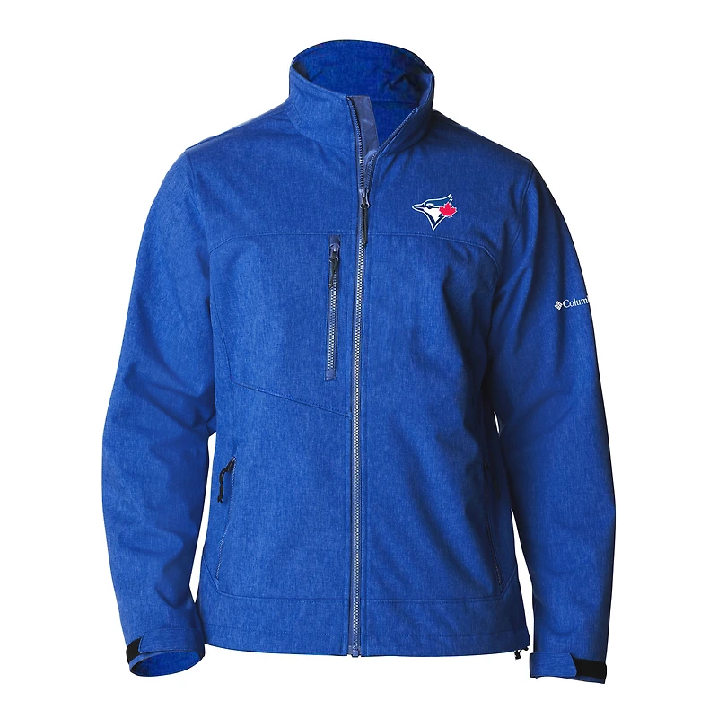 Men's Columbia  Royal Toronto Blue Jays Ascender II Full-Zip Softshell Jacket