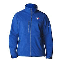 Men's Columbia  Royal Toronto Blue Jays Ascender II Full-Zip Softshell Jacket