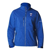 Men's Columbia  Royal Texas Rangers Ascender II Full-Zip Softshell Jacket