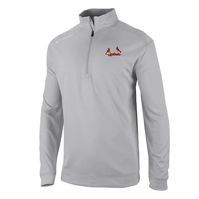 Men's Columbia St. Louis Cardinals Omni-Wick Oakland Downs Quarter-Zip Pullover