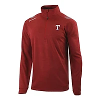 Men's Columbia Texas Rangers Omni-Wick Oakland Downs Quarter-Zip Pullover