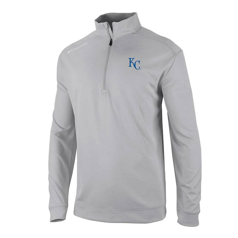 Men's Columbia Kansas City Royals Omni-Wick Oakland Downs Quarter-Zip Pullover