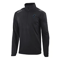 Men's Columbia Miami Marlins Omni-Wick Oakland Downs Quarter-Zip Pullover