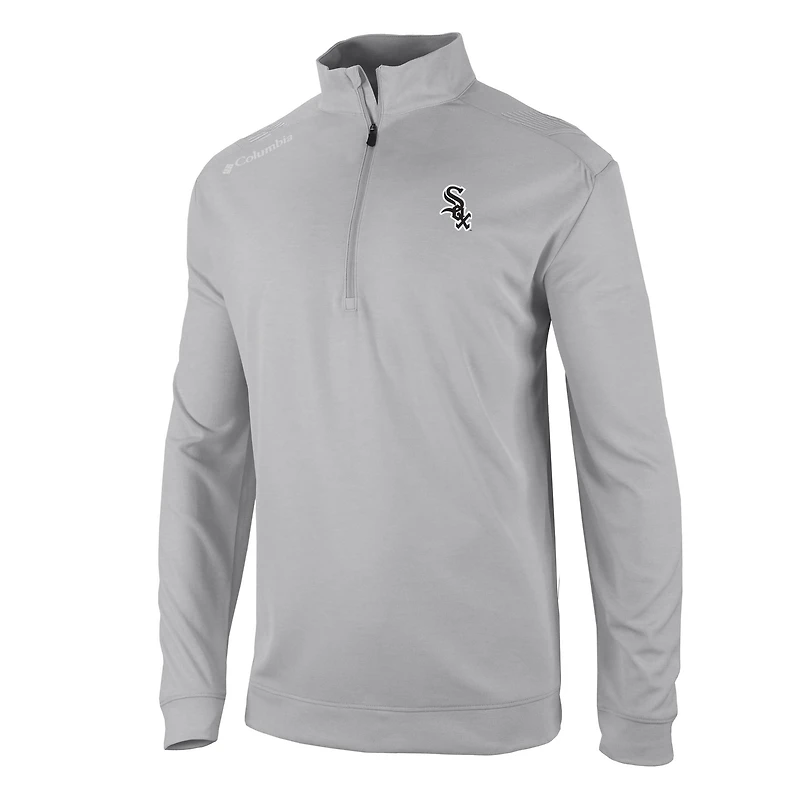 Men's Columbia Chicago White Sox Omni-Wick Oakland Downs Quarter-Zip Pullover