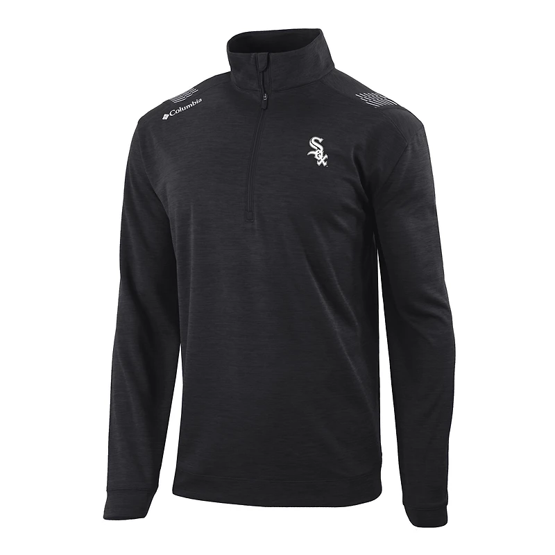 Men's Columbia Chicago White Sox Omni-Wick Oakland Downs Quarter-Zip Pullover