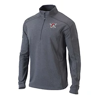Men's Columbia Pittsburgh Pirates Omni-Wick Shotgun Quarter-Zip Pullover