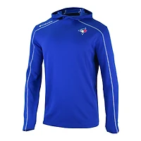 Men's Columbia  Royal Toronto Blue Jays Omni-Wick Shotgun Pullover Hoodie