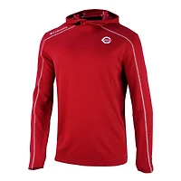 Men's Columbia  Red Cincinnati Reds Omni-Wick Shotgun Pullover Hoodie