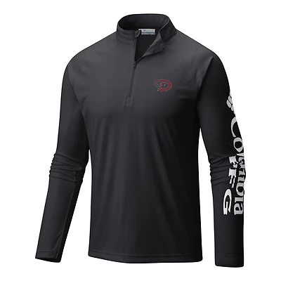 Men's Columbia Arizona Diamondbacks Terminal Tackle Omni-Wick Raglan Quarter-Zip Pullover