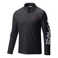 Men's Columbia Arizona Diamondbacks Terminal Tackle Omni-Wick Raglan Quarter-Zip Pullover