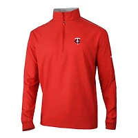 Men's Columbia  Red Minnesota Twins Omni-Wick Bogey's Paradise Quarter-Zip Pullover