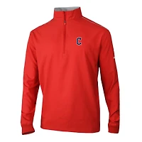 Men's Columbia  Red Cleveland Guardians Omni-Wick Bogey's Paradise Quarter-Zip Pullover