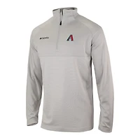 Men's Columbia Arizona Diamondbacks Omni-Wick Raglan Rockin' It Quarter-Zip Pullover
