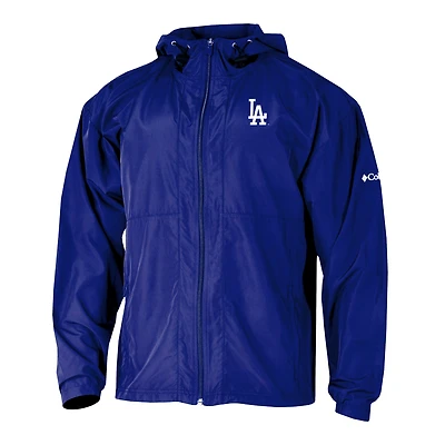 Men's Columbia  Royal Los Angeles Dodgers The Prodigy Full-Zip Windbreaker