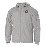 Men's Columbia  Gray Houston Astros The Prodigy Full-Zip Windbreaker