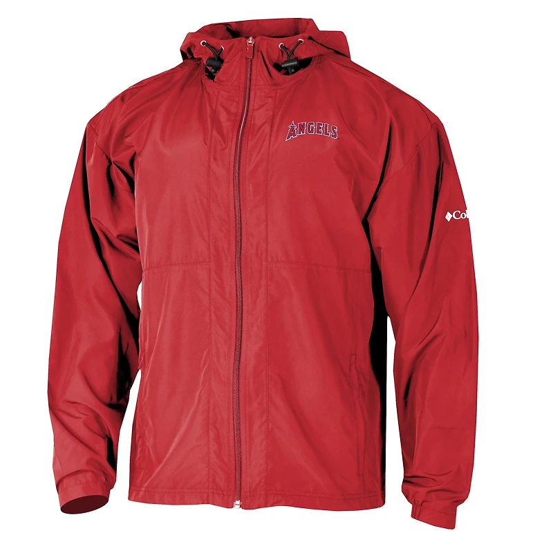 Men's Columbia Los Angeles Angels The Prodigy Full-Zip Windbreaker