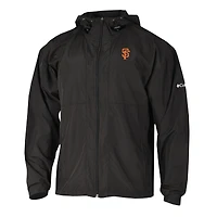 Men's Columbia San Francisco Giants The Prodigy Full-Zip Windbreaker