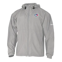 Men's Columbia  Gray Toronto Blue Jays The Prodigy Full-Zip Windbreaker