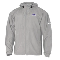 Men's Columbia  Gray Colorado Rockies The Prodigy Full-Zip Windbreaker