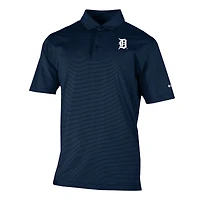 Men's Columbia  Navy Detroit Tigers Omni-Wick Double Hit Polo