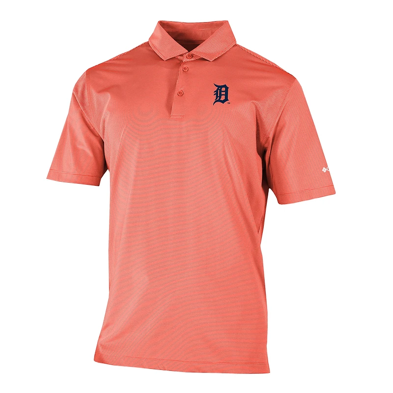 Men's Columbia Detroit Tigers Omni-Wick Double Hit Polo
