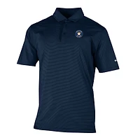 Men's Columbia  Navy Houston Astros Omni-Wick Double Hit Polo