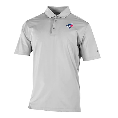 Men's Columbia Toronto Blue Jays Omni-Wick Double Hit Polo