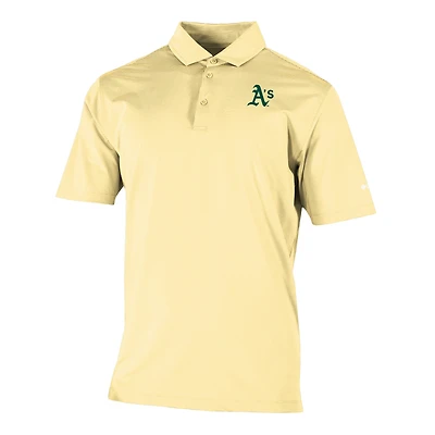 Men's Columbia  Gold Athletics Omni-Wick Double Hit Polo