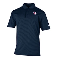Men's Columbia  Navy Cleveland Guardians Omni-Wick Double Hit Polo